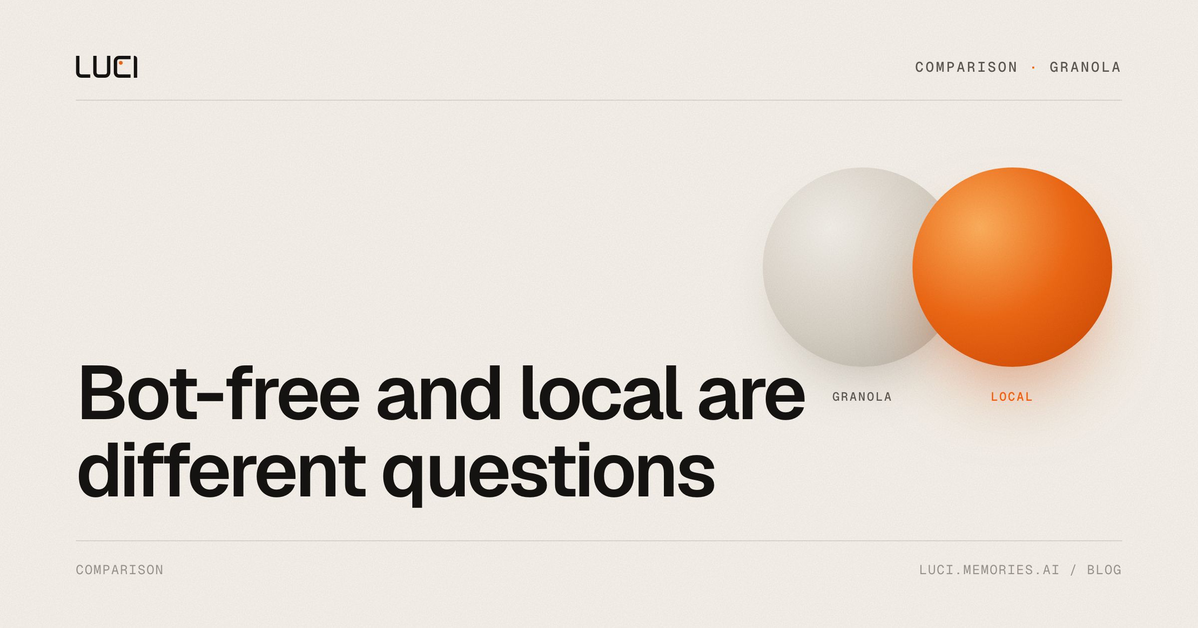 Granola Is Bot-Free. It Is Not Local.