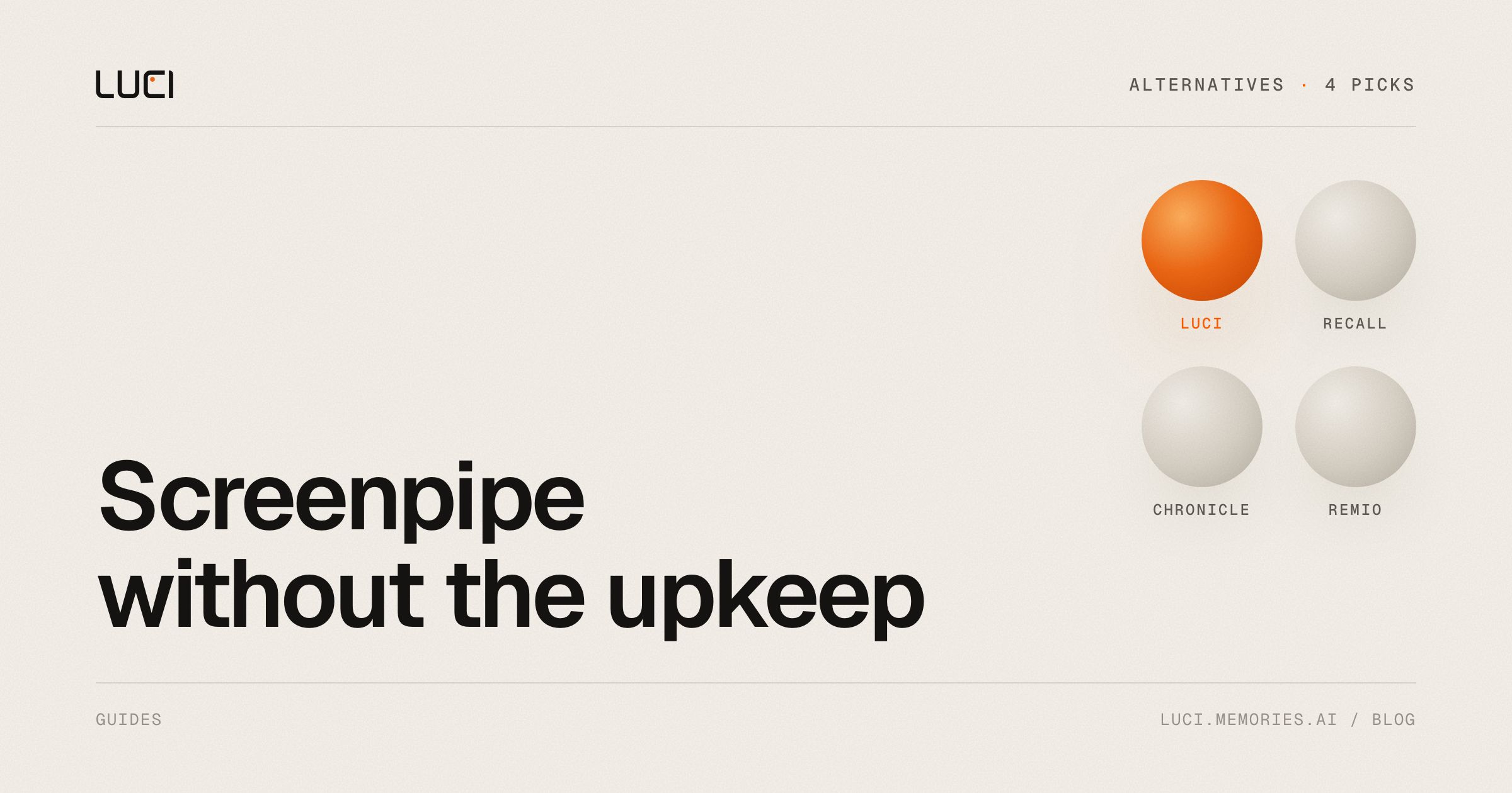Screenpipe Too Much Maintenance? 4 Ways Out